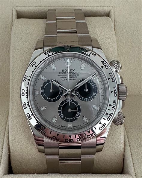 rolex daytona grey dial for sale|rolex daytona white dial.